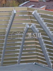 KS002 - Zadaszenie biurowca - Wroclaw Kukuczki 20